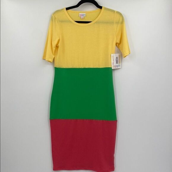 NWT LuLaRoe Women’s Julia Bodycon Dress Size - Picture 2 of 8